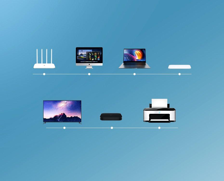 Мрежов кабел Ugreen 20161 Ethernet patchcord RJ45 Cat 6 UTP 1000Mbps 3м - черен