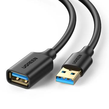 Удължителен кабел UGREEN 30127 USB 3.0 Type-A мъжки към Type-A женски 3 м
