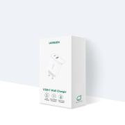 Зарядно устройство Ugreen 60468 Fast USB Type C / USB 36W Quick Charge 3.0