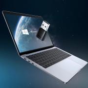 USB адаптер Ugreen adapter CM390 Bluetooth 5.0 USB 10м - черен