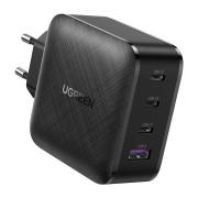 Зарядно устройство Ugreen CD224 70774, 220V 3xUSB-C, 1xUSB A, GaN, 65W, NEXODE