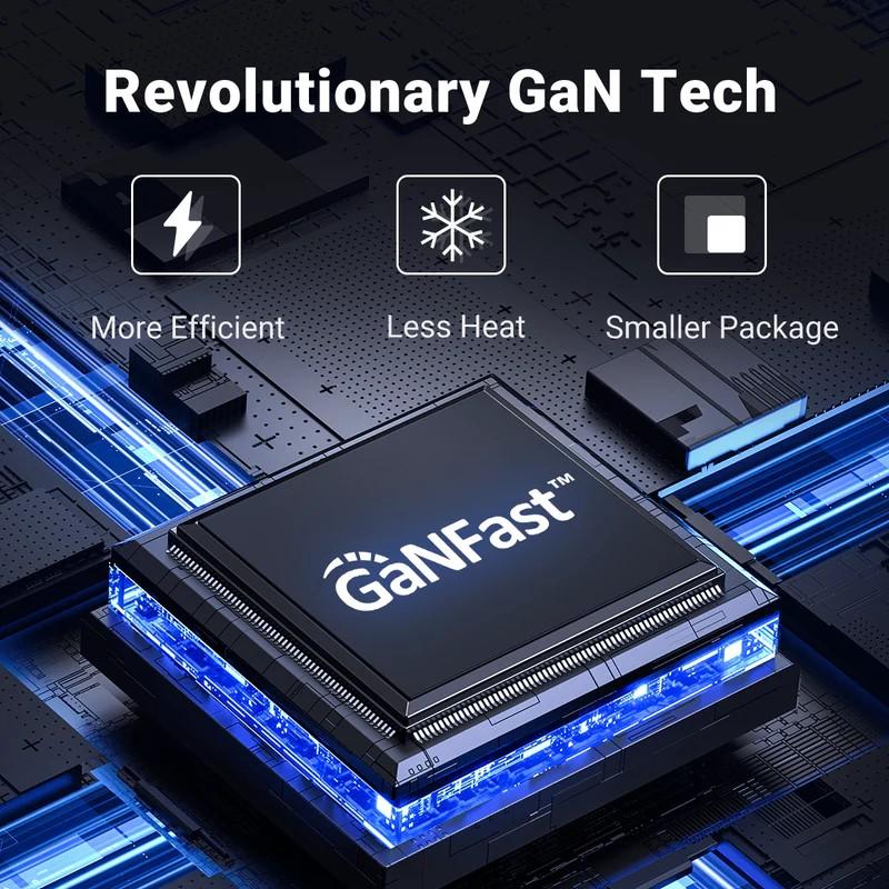 Зарядно устройство Ugreen NEXODE CD289 90549, 220V, 2xUSB-C, 1xUSB A, GaN, 140W