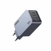 3-портово бързо зарядно устройство Ugreen NEXODE PRO X757 25874 - 220V 2xUSB-C,1xUSB A, GaN,100W