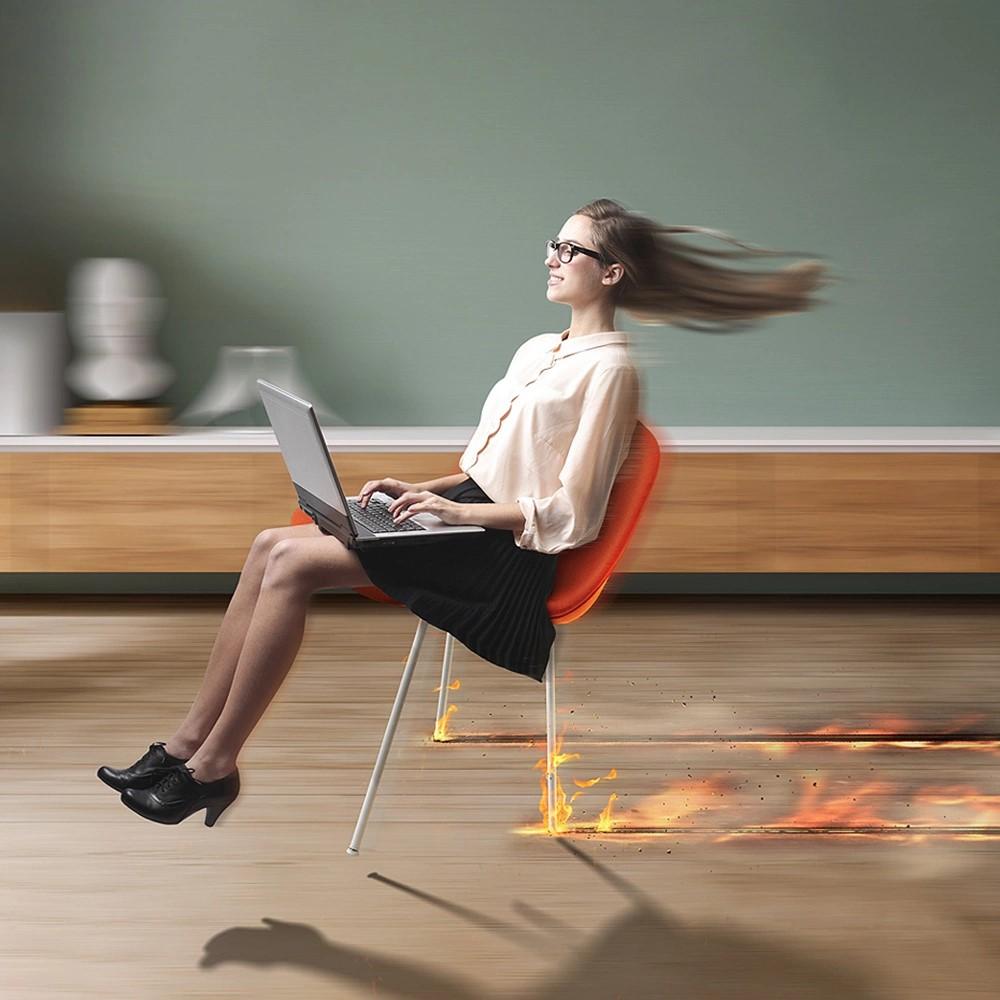 Мрежов кабел UGREEN NW134 10980 Cat 8 U/FTP 1 м, плосък -  черен