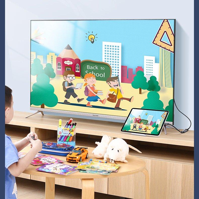 Адаптер Ugreen USB Type C към HDMI 2.0, 4K @ 60 Hz Thunderbolt 3 за MacBook / PC 70444 - сив