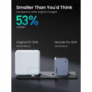 Зарядно устройство Ugreen X703 35006 - 220V 1xUSB-C,GaN,30W, NEXODE PRO