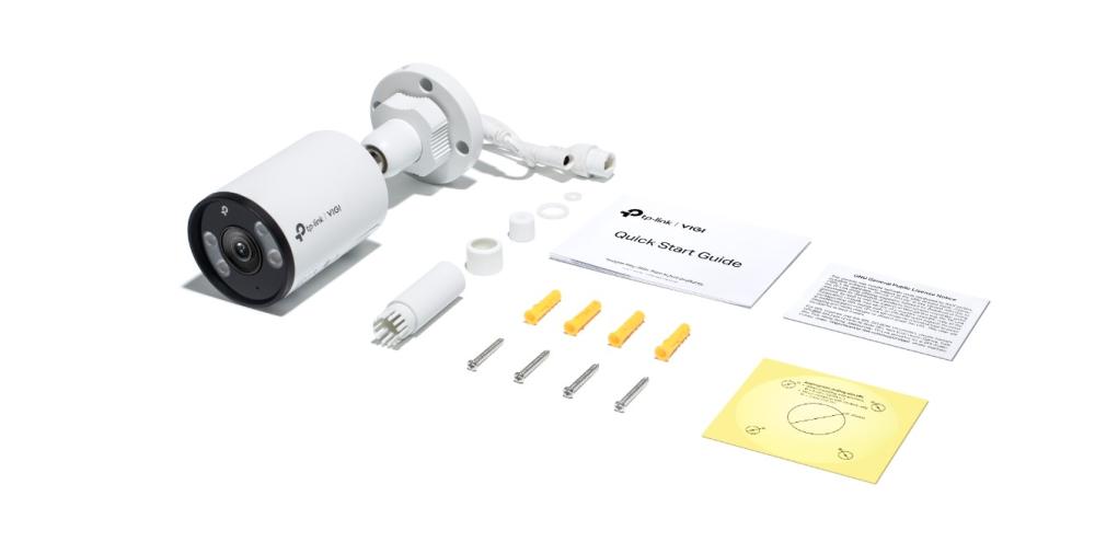 4MP външна пълноцветна булет мрежова камера TP-Link VIGI C345(4mm)