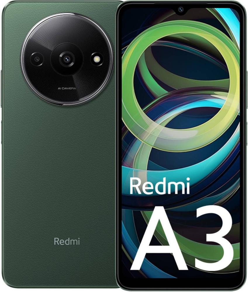 Смартфон Xiaomi Redmi A3 4/128GB MZB0GLBEU - Forest Green