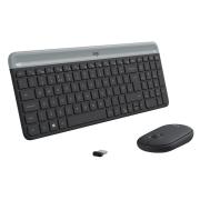 Комплект безжична клавиатура и мимшка Logitech MK470 USB 920-009204