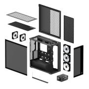Кутия за компютър Arctic Xtender - Black Mid-Tower