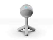 Динамичен микрофон Logitech YETI ORB White