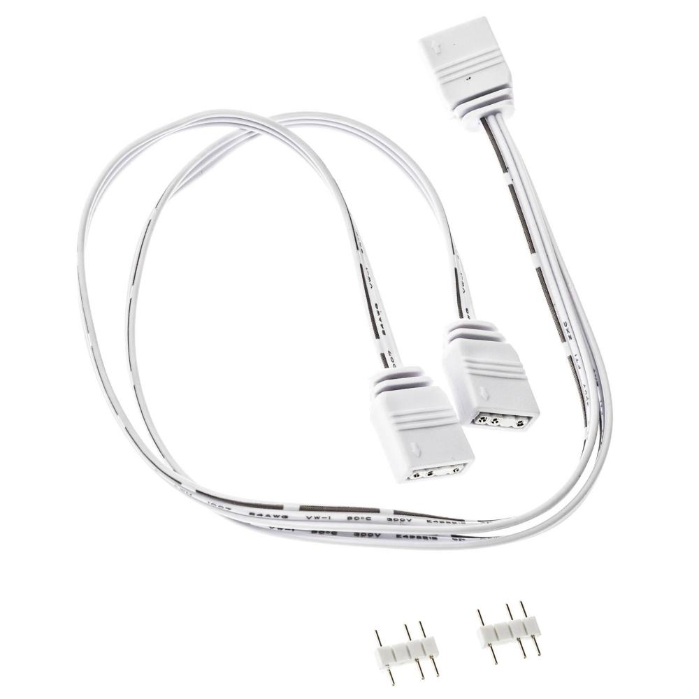 Кабел Kolink ARGB 1-2 Сплитер - 30 cm Бял