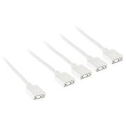 Кабел Kolink ARGB 1-4 Сплитер - 30 cm Бял