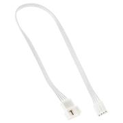 Удължителен кабел Kolink 4-Pin PWM - 30 cm, Бял