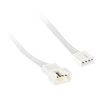 Удължителен кабел Kolink 4-Pin PWM - 30 cm, Бял