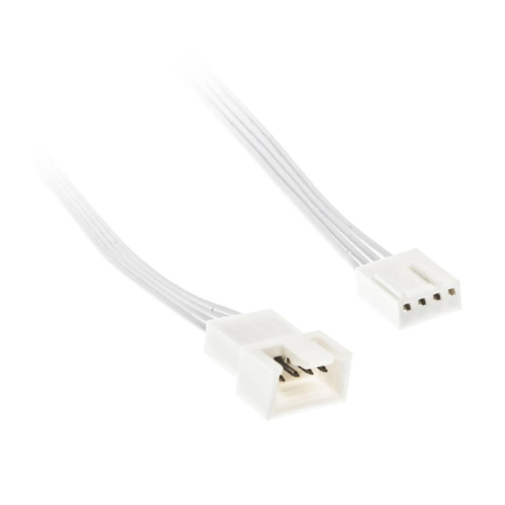 Удължителен кабел Kolink 4-Pin PWM - 30 cm, Бял